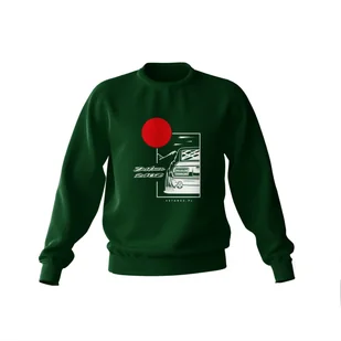 Bluza Datsun 240Z zielona-3XL - Odzież do sportów motorowych - miniaturka - grafika 1