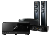 Kino domowe - Yamaha RX-A4A (czarny) + Carina FS247 (czarny) + CC 241 (czarny) + MusicCast 50 (czarny) - miniaturka - grafika 1