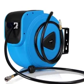 Akcesoria pneumatyczne - WĄŻ PNEUMATYCZNY BĘBEN ZWIJANY PRZEWÓD 20m 1/4 - miniaturka - grafika 1