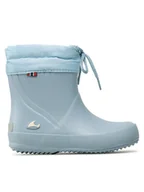 Buty dla dziewczynek - Viking Kalosze Alv Indie 1-16000-45 Niebieski - miniaturka - grafika 1