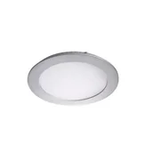 Lampy sufitowe - Pierścień oprawy punktowej LED KANLUX Rounda V2LED12W-NW-SR Srebrny - miniaturka - grafika 1