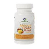 Układ pokarmowy - MEDFUTURE African Green Mango - 60 tabletek Ekstrakt z nasion mango - miniaturka - grafika 1