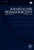 Czasopisma - Kwartalnik Pedagogiczny 32021 - miniaturka - grafika 1