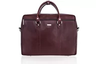 Torby męskie - Kemer Torba skórzana na laptop 17" Kilbridge TORBA SL03 BROWN-MAROON-0 - miniaturka - grafika 1