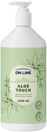 Kosmetyki do kąpieli - ON LINE Płyn do kąpieli i żel pod prysznic 2w1 Aloe Touch 1000 ml - miniaturka - grafika 1
