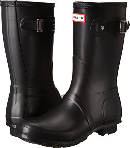 Hunter Damskie oryginalne krótkie kalosze Iris W23758, Czarny oryginalny krótki Wfs1000 obr./min, 39 EU