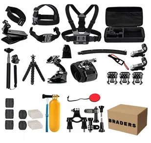 Braders Akcesoria 50w1 do GoPro Hero - Akcesoria do kamer sportowych - miniaturka - grafika 1