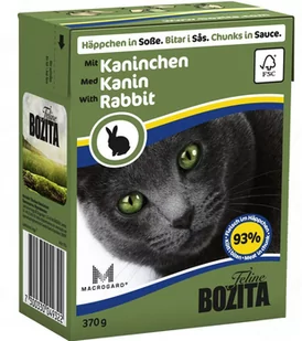 BOZITA Cat Królik W Sosie 370g - Mokra karma dla kotów - miniaturka - grafika 3