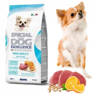 Monge Special Dog Excellence Mini sucha karma dla psa z tuńczykiem 1,5kg - Sucha karma dla psów - miniaturka - grafika 1