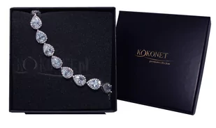 Bransoletka ślubna DROP II silver - Bransoletki - miniaturka - grafika 1