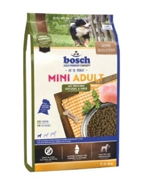 Bosch Petfood Mini Poultry&Millet drób i proso 3 kg