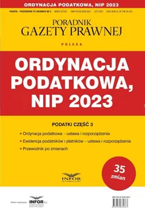 Ordynacja podatkowa NIP 2019 - Prawo - miniaturka - grafika 1