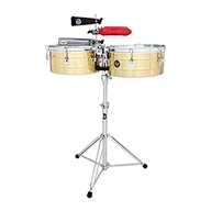 Oświetlenie i efekty wizualne - LP Latin Percussion Timbales Tito Puente Solid Brass 14"/15" LP257-B - miniaturka - grafika 1