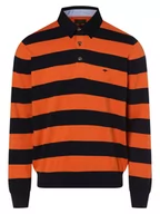 Swetry męskie - Fynch-Hatton - Sweter męski, niebieski|pomarańczowy|wielokolorowy - miniaturka - grafika 1