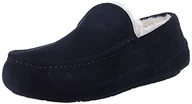 Kapcie damskie - UGG Męskie kapcie Ascot niskie, - czarny - 41 EU - miniaturka - grafika 1