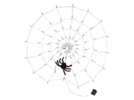 Dekoracje domu - LIVARNO home Pajęczyna świetlna 80 LED, na Halloween (Pomarańczowy) - miniaturka - grafika 1