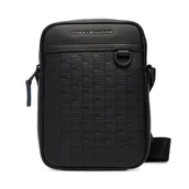 Torby męskie - Saszetka Tommy Hilfiger Th Modern Mini Reporter AM0AM14019 Czarny - miniaturka - grafika 1