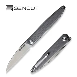Nóż składany Sencut Jubil Gray G10, Satin D2 (S20029-3) - Noże - miniaturka - grafika 1