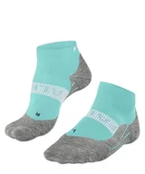 Skarpetki damskie - FALKE Kobiety Skarpety do biegania RU4 Endurance Cool Short W Sso materiał funkcyjny przeciw pęcherzom cienkie1 Para, Niebieski Fiji 6423, 39-40 - miniaturka - grafika 1