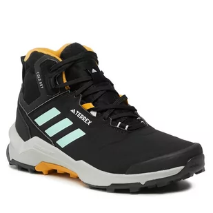 Buty adidas Terrex AX4 Mid Beta COLD.RDY Hiking Shoes IF7433 Cblack/Seflaq/Preyel - Buty trekkingowe męskie - miniaturka - grafika 1