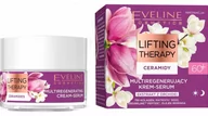 Serum do twarzy - Eveline Cosmetics - Lifting Therapy - Multiregenerating Cream-Serum with Ceramides - Multiregenerujący krem-serum z ceramidami 60+ Dzień/Noc - 50 ml - miniaturka - grafika 1