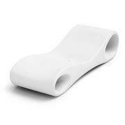 Leżaki ogrodowe - Leżak Slice biały - Lyxo Design - miniaturka - grafika 1