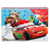Ozdoby bożonarodzeniowe - Kalendarz Adwentowy Cars Auta 24 el. przybory - miniaturka - grafika 1