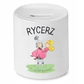 Skarbonki - SKARBONKA DLA DZIECI SYNA CÓRKI RYCERZ PREZENT z Nadrukiem ze Zdjęciem - miniaturka - grafika 1