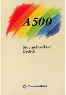 A 500 Benutzerhandbuch Deutsch - Systemy operacyjne i oprogramowanie - miniaturka - grafika 1
