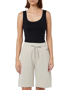 Champion Legacy American Classics W-Light Powerblend Terry High-Waist Spodenki Damskie, Srebrny Szary, L - Spodenki damskie - miniaturka - grafika 1