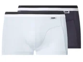Majtki męskie - Dimian Bokserki męskie z bawełną, 2 pary (Szary, 3/XS) - miniaturka - grafika 1