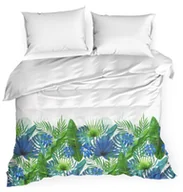 Pościel - Komplet pościeli EUROFIRANY ADORA, turkusowo-zielona, 160x200 cm, 3 elementy - miniaturka - grafika 1
