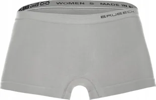 Brubeck BX10470A Bokserki damskie COMFORT COTTON szary M - Bielizna sportowa damska - miniaturka - grafika 1