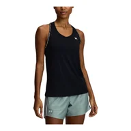 Koszulki i topy damskie - Damski podkoszulek Under Armour Tech Knockout Tank Black L - miniaturka - grafika 1