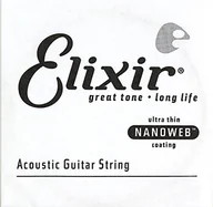 Struny gitarowe  - Elixir Struny struny akustyczny fosforowy brązowy sznur gitarowy powłoka NANOWEB, .045 - miniaturka - grafika 1
