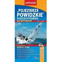 Pojezierze Powidzkie, Puszcza Pyzdrska, powiat Słupecki - Atlasy i mapy - miniaturka - grafika 1