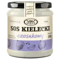 Majonezy i dressingi - Sos Kielecki czosnkowy 180 g - miniaturka - grafika 1