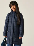 Płaszcze damskie - Regatta Płaszcz pikowany "Embrie" w kolorze granatowym - miniaturka - grafika 1