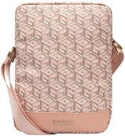 Etui do tabletów - Torba na tablet Guess GUTB10HGCFSEP 10" GCube Stripe Różowy - miniaturka - grafika 1
