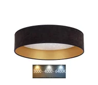 Lampy sufitowe - Brilagi - LED Plafon VELVET STAR LED/24W/230V śr. 40 cm czarny/złoty - miniaturka - grafika 1