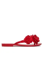 Klapki i japonki damskie - Melissa Japonki Melissa Harmonic Springtime Ad 35704 Czerwony - miniaturka - grafika 1