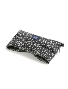 La Millou Mufka Aspen winterproof ( Pretty Black - Khaki ) - Akcesoria do wózków - miniaturka - grafika 1