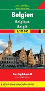 Belgia mapa 1:300 000 - Freytag & Berndt - Atlasy i mapy - miniaturka - grafika 1