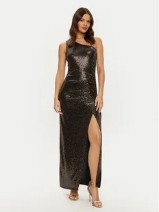 Morgan Sukienka wieczorowa 242-RSHOK Złoty Slim Fit - Sukienki - miniaturka - grafika 1