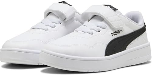 PUMA Court Lally AC+ PS, Sneakersy dziewczęce, Puma Biały, czarny, 22 EU
