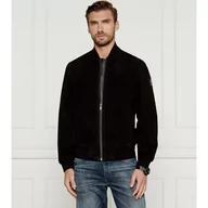 Kurtki męskie - BOSS ORANGE Skórzana kurtka bomber Joflag | Regular Fit - miniaturka - grafika 1