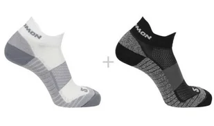 Skarpety Aero Ankle 2 - Pack Black / White - Skarpetki i podkolanówki sportowe - miniaturka - grafika 1