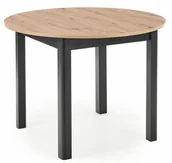 Stoły - Dębowy okrągły stół rozkładany D3-N32 - miniaturka - grafika 1