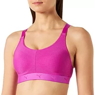 Biustonosze - PUMA Damski biustonosz sportowy z wyściełaną górą, Głęboka orchidea, XS - miniaturka - grafika 1