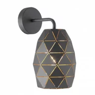 Lampy ścienne - Italux Harley kinkiet 1-punktowy MBM-3480/1 GR+GD MBM-3480/1 GR+GD - miniaturka - grafika 1